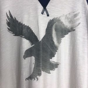 American Eagle blue and white  Sweatshirt